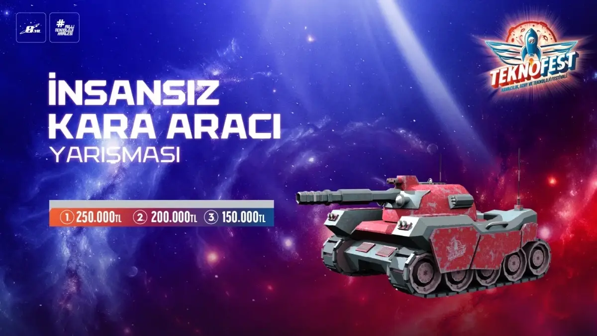 insansiz kara araci yarismasi teknofestte AgBmHyzi
