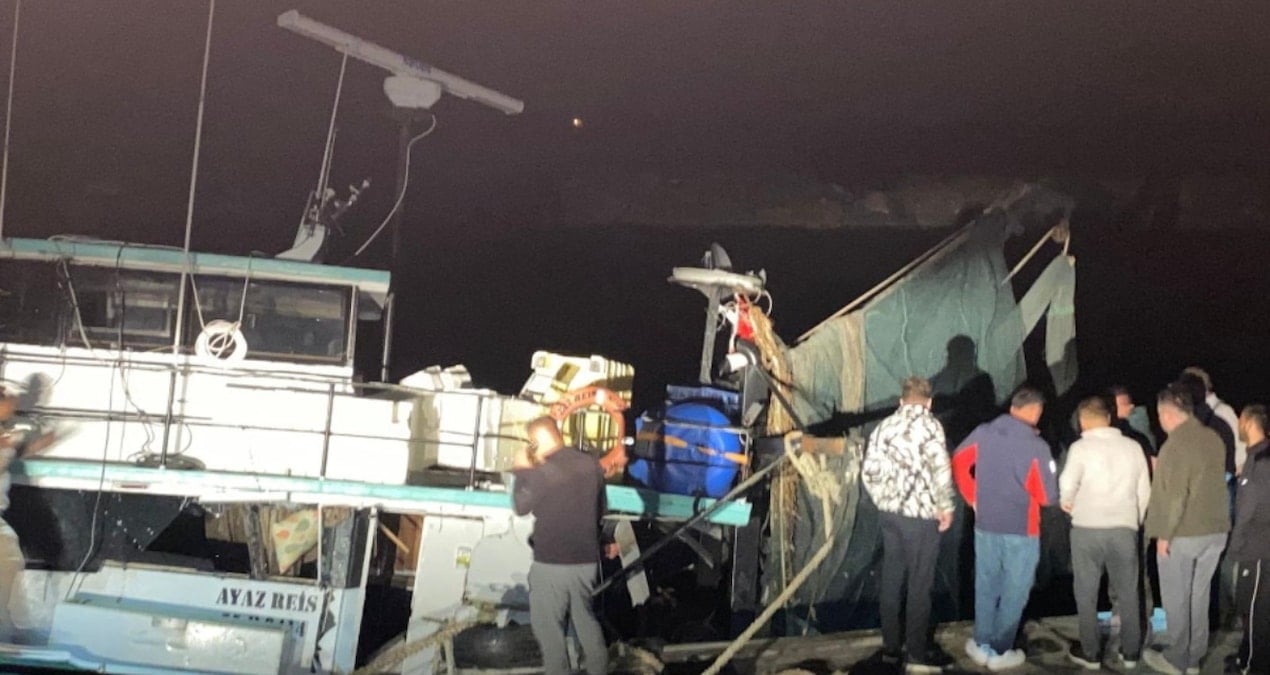 samsunda balikci teknesinde patlama yaralilar var XICX1OOL