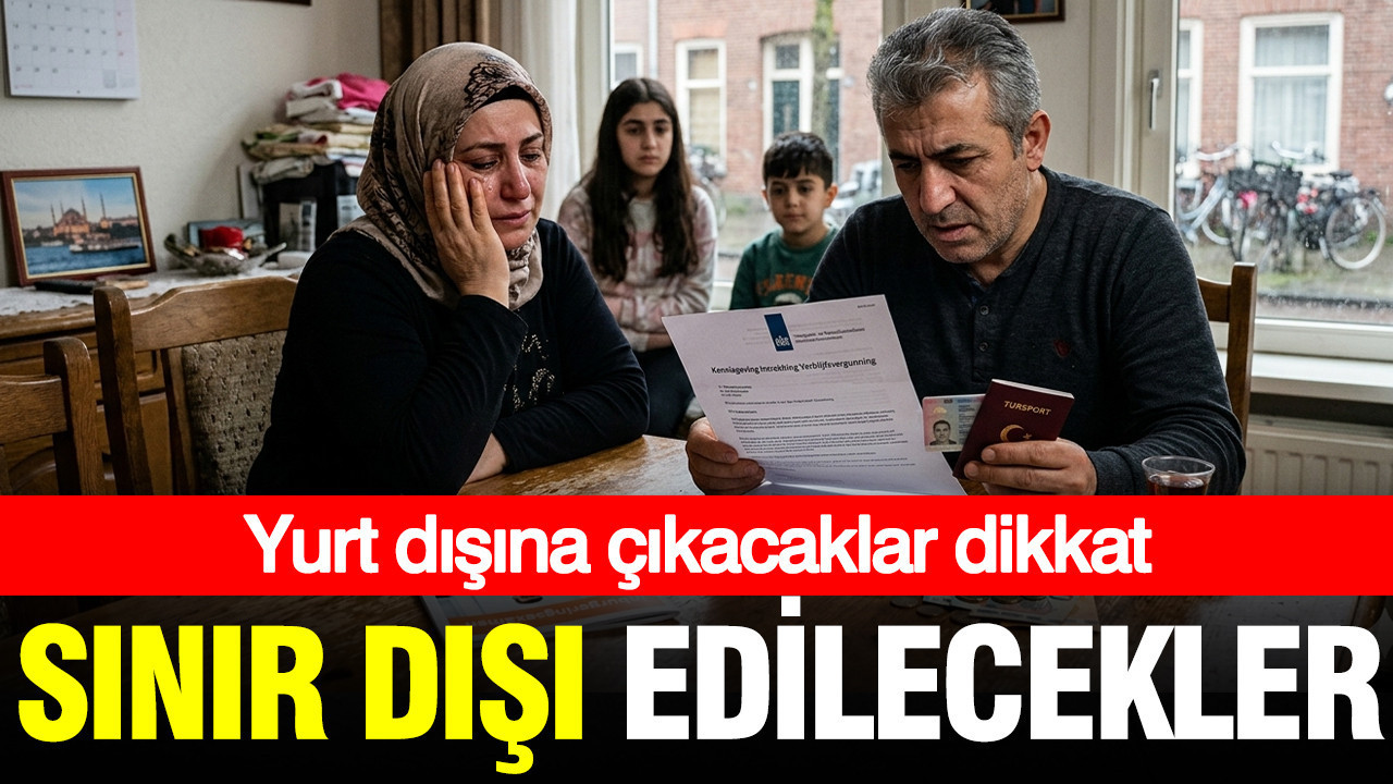 Yurt Dışına Çıkacak Türk Vatandaşlarına Uyarı: Sınır Dışı Tehdidi